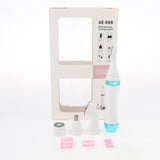 Max 4 In 1 Electric Face Nose Leg Bikini Eyebrow Hair Remover Device Set Blue
