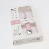 Max 4 In 1 Electric Face Nose Leg Bikini Eyebrow Hair Remover Device Set Pink