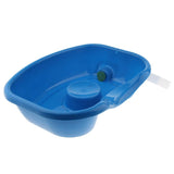 Blue Lightweight Shampoo Basin Washing Bowl for Hospital Patients Elderly Pregnancy the Bedridden
