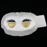 Max Cartoon Eye Mask Eyeshade Blinder Patch for Travel Sleep with Ice bag White