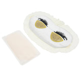 Max Cartoon Eye Mask Eyeshade Blinder Patch for Travel Sleep with Ice bag White