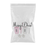 Max Wheat Fiber Traveling Wash and Rinse Bathroom accessories Pink and White