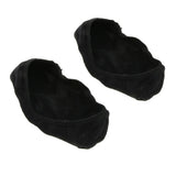 Max 1 Pair Anti-Slip Women Casual No Show Low Cut Boat Socks Foot Care Black