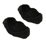 Max 1 Pair Anti-Slip Women Casual No Show Low Cut Boat Socks Foot Care Black