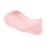 Max 1 Pair Anti-Slip Women Casual No Show Low Cut Boat Socks Foot Care Pink