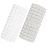 Acupressure Foot Mat Reflexology Walking Massage Pad for Pain Relief White