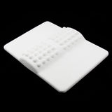 Max Diatomite Reflexology Acupuncture Foot Massage Block Bath Shower Mat White