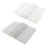 Max Diatomite Reflexology Acupuncture Foot Massage Block Bath Shower Mat Gray