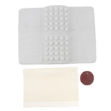 Max Diatomite Reflexology Acupuncture Foot Massage Block Bath Shower Mat Gray