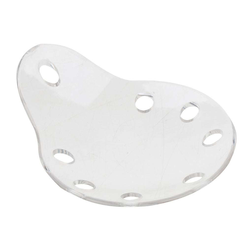 PVC Ventilated Eye Care Eye Shield with Holes No Cloth Cover 8 Holes