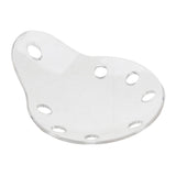 PVC Ventilated Eye Care Eye Shield with Holes No Cloth Cover 8 Holes