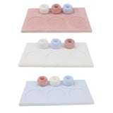 Max Diatomite Toothbrush Rinse Cup Mug Stand Holder Storage Rack Box Set Pink - Aladdin Shoppers
