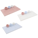 Max Diatomite Toothbrush Rinse Cup Mug Stand Holder Storage Rack Box Set Pink - Aladdin Shoppers