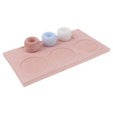 Max Diatomite Toothbrush Rinse Cup Mug Stand Holder Storage Rack Box Set Pink - Aladdin Shoppers
