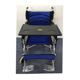 Max Wheelchair Tray Table with Two Cup Holders for Disabled Eating Reading Rest