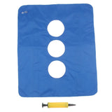 Anti Bedsore Inflatable Cushion Seat Wheelchair Pillow + Air Pump Blue