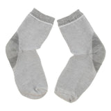Max Maxb 1 Pair Gel Moisturizing Foot Heel Socks for Cracked Skin Foot Care Gray