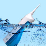 Max Maxb Portable Dental Water Flossers Oral Irrigator Water Teeth Cleaner  Blue