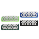 Max Maxb Massage Sport Pillow Yoga Pad Neck Head Pain Relieve Home Travel Apple Green