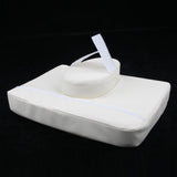 Max Maxb Square Massage Table Pillow Face Down Cradle Neck Support Cushion Beige
