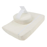 Max Maxb Square Massage Table Pillow Face Down Cradle Neck Support Cushion Beige