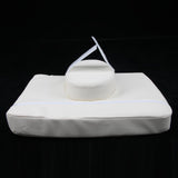 Max Maxb Square Massage Table Pillow Face Down Cradle Neck Support Cushion Beige