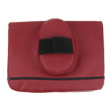 Max Maxb Square Massage Table Pillow Face Down Cradle Neck Support Cushion Wine Red