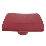 Max Maxb Square Massage Table Pillow Face Down Cradle Neck Support Cushion Wine Red