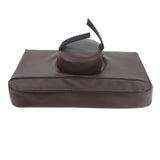 Max Maxb Square Massage Table Pillow Face Down Cradle Neck Support Cushion Brown