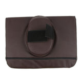 Max Maxb Square Massage Table Pillow Face Down Cradle Neck Support Cushion Brown