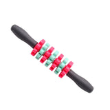 Max Muscle Roller Stick for Body Trigger Point Massage Pain Ease Red Blue