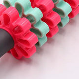 Max Muscle Roller Stick for Body Trigger Point Massage Pain Ease Red Blue
