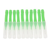 1 Fonts Interdental Brush Toothbrush Gap Brush Cleaning Teeth Tool Green