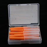 Max 1 Fonts Interdental Brush Toothbrush Gap Brush Cleaning Teeth Tool Orange