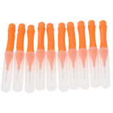 Max 1 Fonts Interdental Brush Toothbrush Gap Brush Cleaning Teeth Tool Orange