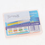 Max 1 Fonts Interdental Brush Toothbrush Gap Brush Cleaning Teeth Tool Orange