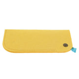 Max 2 Pack Soft Felt Eyeglass Slip Cases Glasses Sunglasses Pouch Storage Yellow