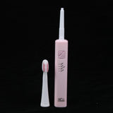 Max USB Rechargeable Electric Toothbrush Adult Kids Tooth Brush Set Pink