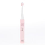 Max USB Rechargeable Electric Toothbrush Adult Kids Tooth Brush Set Pink