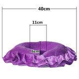 Maxbell U Shaped Massage Table Bed Face Rest Cradle Pillow Neck Head Cushion Purple