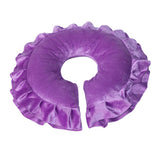 Maxbell U Shaped Massage Table Bed Face Rest Cradle Pillow Neck Head Cushion Purple
