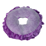 Maxbell U Shaped Massage Table Bed Face Rest Cradle Pillow Neck Head Cushion Purple