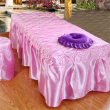 Maxbell U Shaped Massage Table Bed Face Rest Cradle Pillow Neck Head Cushion Purple