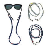 Max Retro Grinding Old Glasses Rope Cord Eyeglasses String Retainer  Light Blue