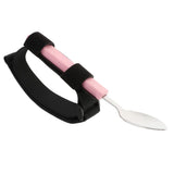 Max 3pcs Hand Tremors Arthritis Elderly Utensil Eating Aid Spoon Fork Bowl Set