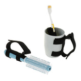 Max 3 Pieces Toothbrush Cup Hair Comb Brush for Hand Tremors Arthritis Elderly