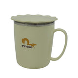 Max Stainless Steel Silicone Spout Cup Elderly Nursing Eating Mug 350ml Green