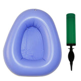 Max Portable Air Bedpan Inflatable Potty for Home Hospital Elderly Bedridden