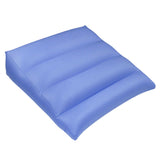 Max Inflatable Bed Wedge Pillow Lumbar Support Leg Back Elevation Cushion + Pump