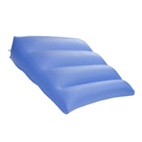 Max Inflatable Bed Wedge Pillow Lumbar Support Leg Back Elevation Cushion + Pump